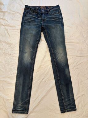 Buckle Black Jeans Women's 26x32 Blue Med Wash Skinny Fit No 53